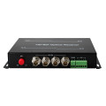 4 channel hd sdi video converter optical fiber sdi transmitter and receiver for broadcast